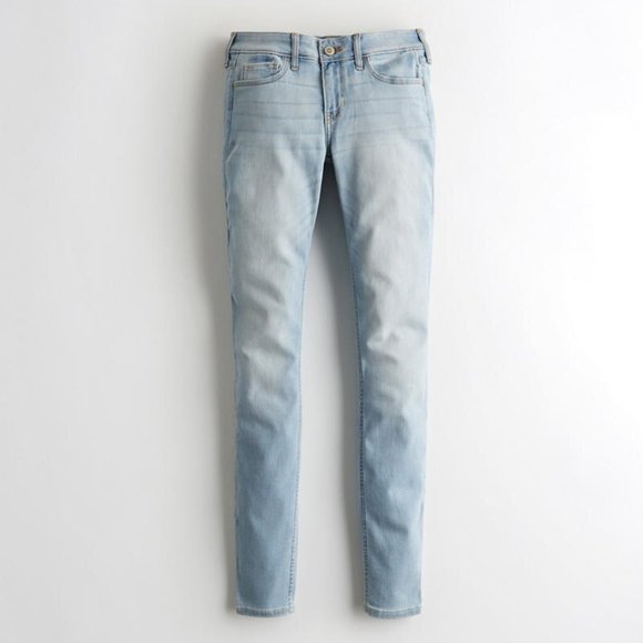 hollister low rise skinny jeans
